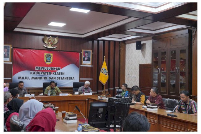 Kabupaten Klaten Raih Nilai Tinggi dalam Penilaian Visitasi Monev Keterbukaan Informasi Publik 2024