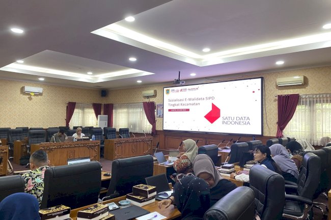 Diskominfo Klaten Gelar Sosialisasi E-Walidata SIPD Bagi Kecamatan