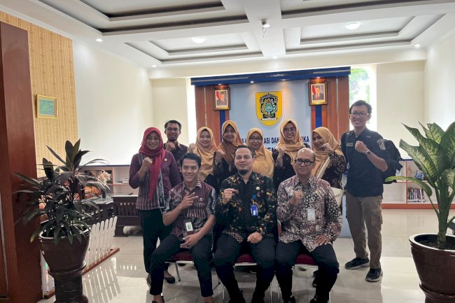 Dinas Kominfo Pati Lakukan Studi Pemanfaatan DBHCHT dan Knowledge Sharing ke LPPL RSPD Klaten